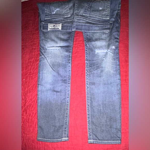 NWOT! True Religion Denim ‘Halle Stretch Legging’/ Digi Print - Picture 10 of 16